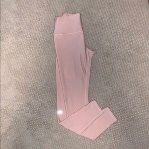 Alo High-waist Airbrush Pink Leggings